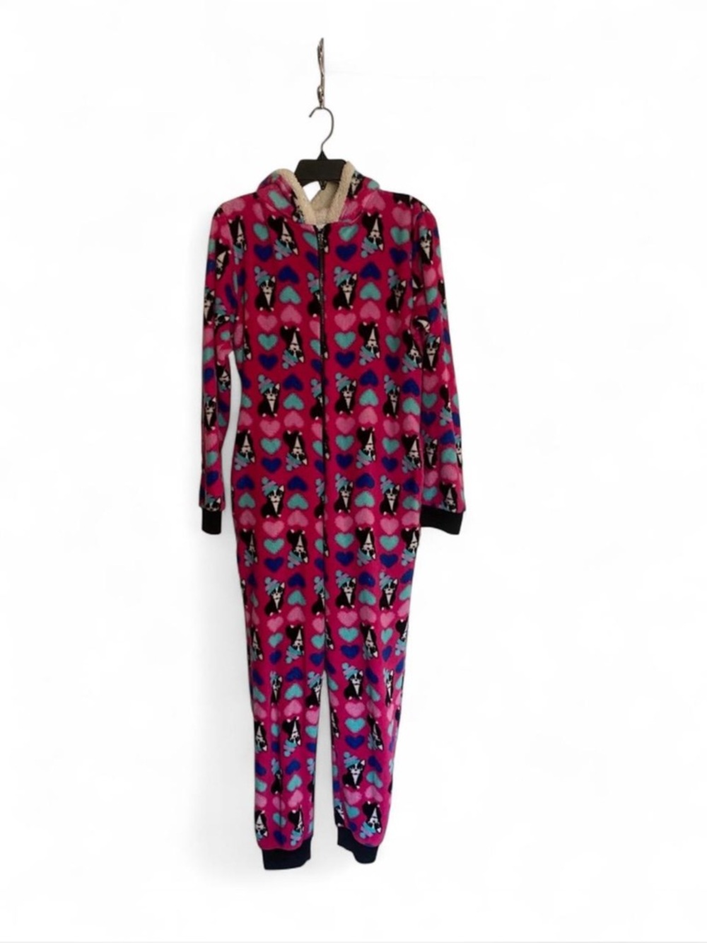 Adorable dog pajama onesie size S/M